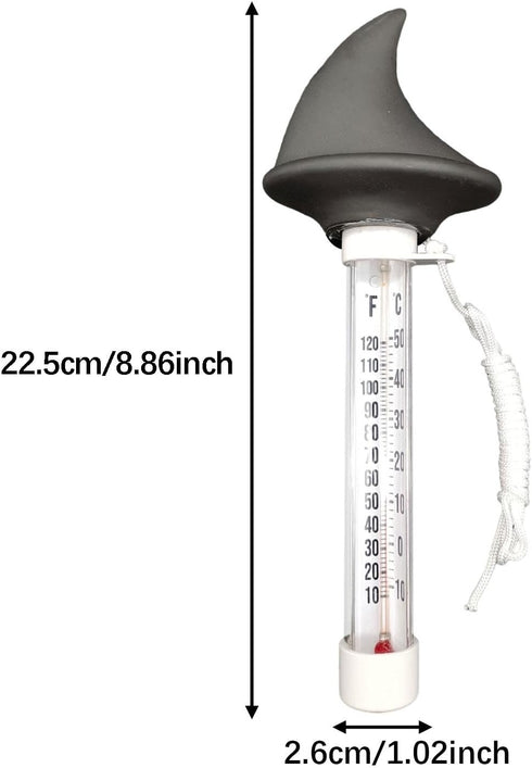 ZGUZMCMK Floating Pool Thermometer Easy Read Water Thermometer Cartoon Shatter Resistant Portable Accessories