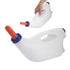 4L Calf Bottle with Handle, Nursing Milk Feeder, Goat Bottle, White Thickened Feeding Bottle for Farm Household Cattle