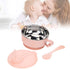 Feeding Bowl, Stainless Steel Insulated Bowl, for Baby Feeding for Heat Preservation by Tnfeeon
