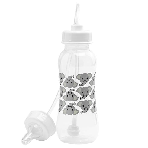Anti-Colic Self Feeding Baby Bottle System, 9 oz (1 Pack - Elephant)