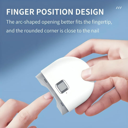 ASTHAN 2 Trimmer, Automatic Electric Nail Clipper, Speed Fingernail Electric Nail Filer, USB Rechargeable with Nail