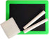 Set Neon Chalkboard Includes Board, Chalk, and Eraser, Educational Learning, Kids Prizes, Prize Giveaways, Party Favors