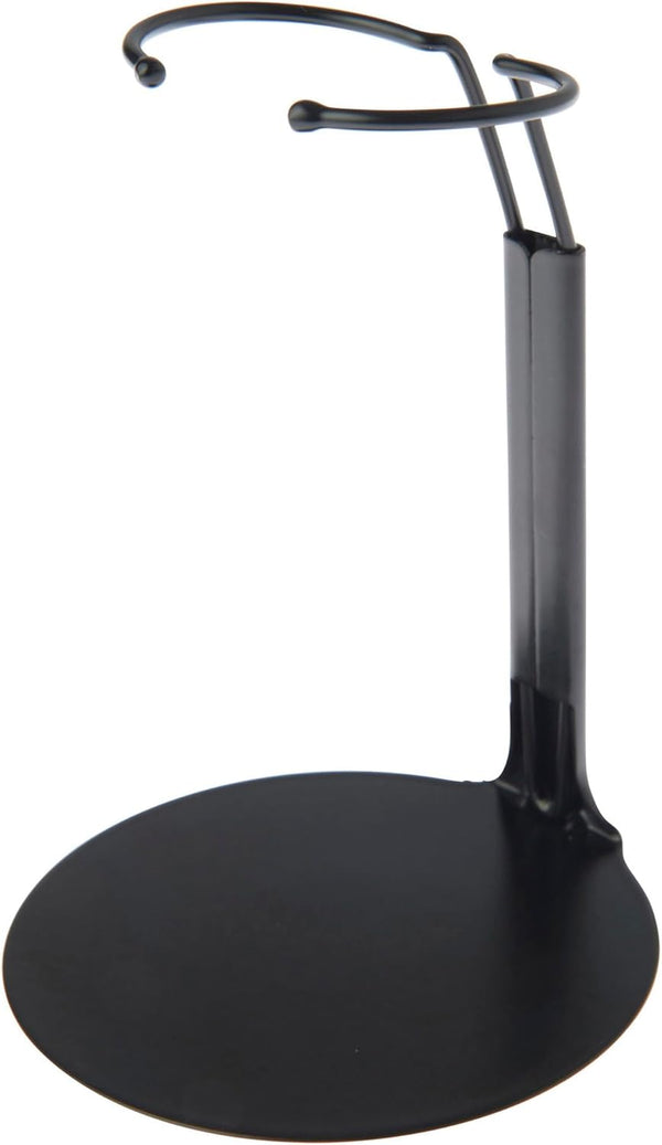 Plymor DSP-4175B Black Adjustable Doll Stand, fits 7, 7.5, 8, 8.5, and