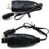 Blomiky 2 Pack 3S 1.5A USB Charger Cable - Suitable for RC Car, Boat, Airplane, Drone, 11.1V USB