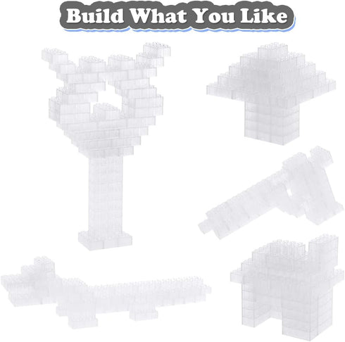 Classic Building Bricks, 200 Piece 2x4 Blocks STEM Creative Toys, Compatible with Major Brands, MOC DIY Play Set