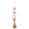 Silicone Pacifier Clips Baby Girl,Crib Pacifier Catcher Keeps Pacifiers, Teethers & Small