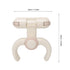 Luocute Baby Bath Stand, Wall Mounted Adjustable Foldable Shower Stand for Toddlers, with Anti Slip Base and Suction