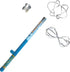 Fun Fly Stick Electric Static Wand Science Kit - Education Toys Magic Levitation Wand with 10 Flying Shapes