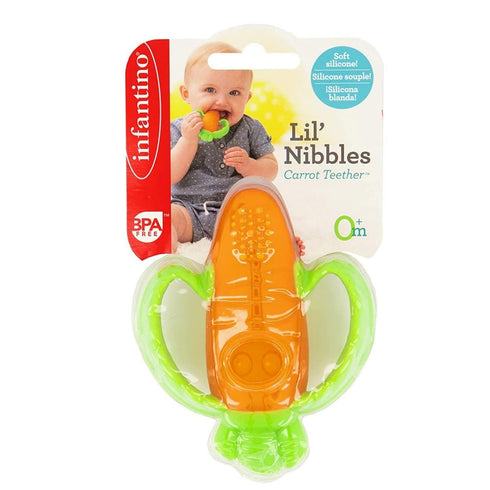 Gerrit Carrot Glue Tooth Grinder Silicone Soft Tooth Fixer Children's Toys Anti-Eating Hand Grinding Stick Supplies