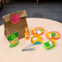 Set Playset 3+ Fat Brain Toys Pretendables Nacho - Pretend with Storage, Ages