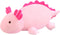 SQEQE Weighted Axolotl Plush Toy, Pink Stuffed Animals Cute Weighted Pillow for Girls & Boys Age 3-12 (9.8")