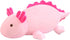 SQEQE Weighted Axolotl Plush Toy, Pink Stuffed Animals Cute Weighted Pillow for Girls & Boys Age 3-12 (9.8")