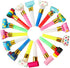 30Pcs Party Blower, Multicolor Musical Blowouts Whistles for Funny Party Noisemakers and Supplies