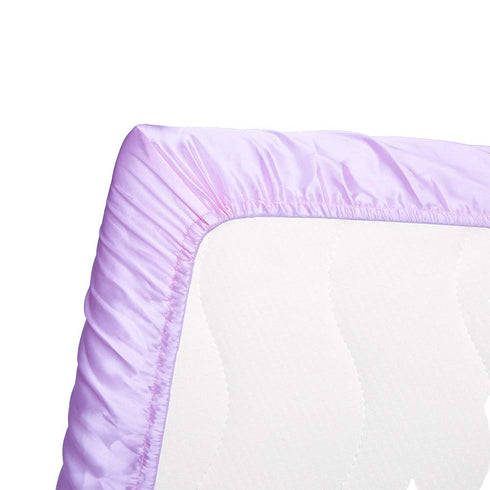 Pack 27x39 Inch Pro Goleem Satin n Play Playard Sheet Great for Baby Hair Soft Silk Feeling Fitted Portable Mini Crib