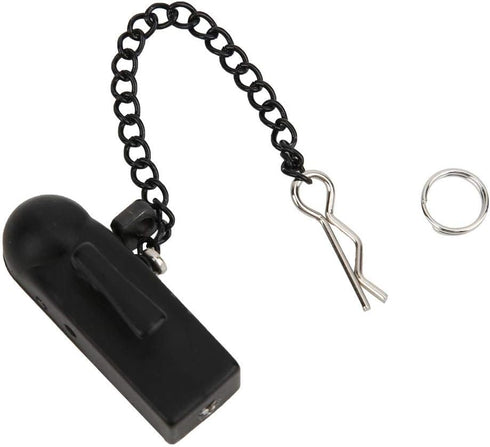 Climbing Car Trailer Attachment Kit for 1/10 Scale 90046 90047 TRX4 Cars (Black)