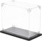 MECCANIXITY Acrylic Display Case - 4''x8''x6'' Clear Dustproof Box for Collectibles & Action Figures