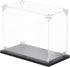 MECCANIXITY Acrylic Display Case - 4''x8''x6'' Clear Dustproof Box for Collectibles & Action Figures