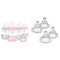 MAM Anti-Colic Baby Bottles, Slow Flow Nipples, with Medium & Fast Flow Nipple