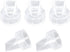 RIZGHWOY 5 Duckbill Valve Replacement Kit, Pieces, Food Grade Silicone, Baby Pump Valve, Accessories