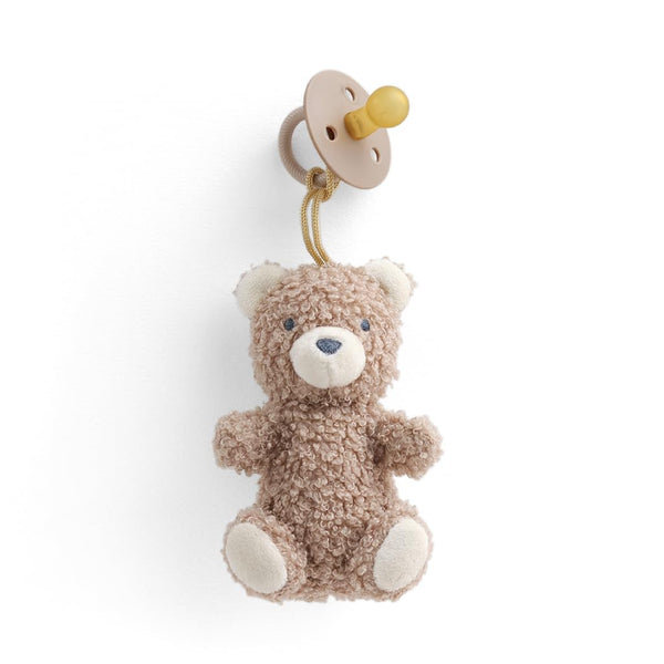 Itzy Ritzy Pacifier & Lovey Set Natural Rubber Paci with Stuffed Animal