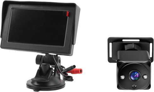Fesjoy Baby Car Camera 4.3" Monitor 1080P Backseat Camera with Night Vision for