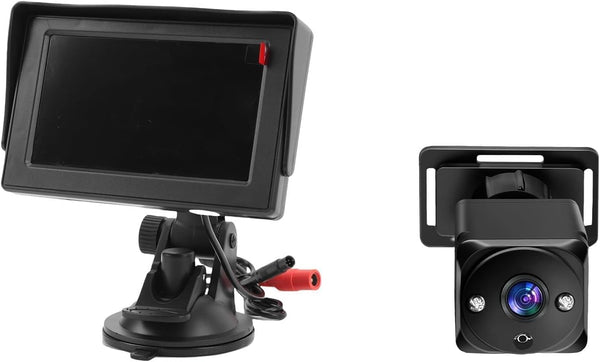 Fesjoy Baby Car Camera 4.3" Monitor 1080P Backseat Camera with Night Vision for