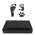 Ink Pad for Baby Footprint, Handprint, Paw Print, Non-Toxic Keepsake Stamp Pad, Perfect Baby Shower Gift (Black)