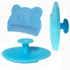 HUAYINGMEI Baby Bath Brush, Baby Cradle Cap Brush, Silicone Massage Brush, Baby Comb,