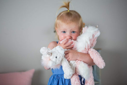 13-Inches Mary Meyer Putty Plush Stuffed Animal for Girls and Boys Huggable Soft Toy, Blush Pink Unicorn