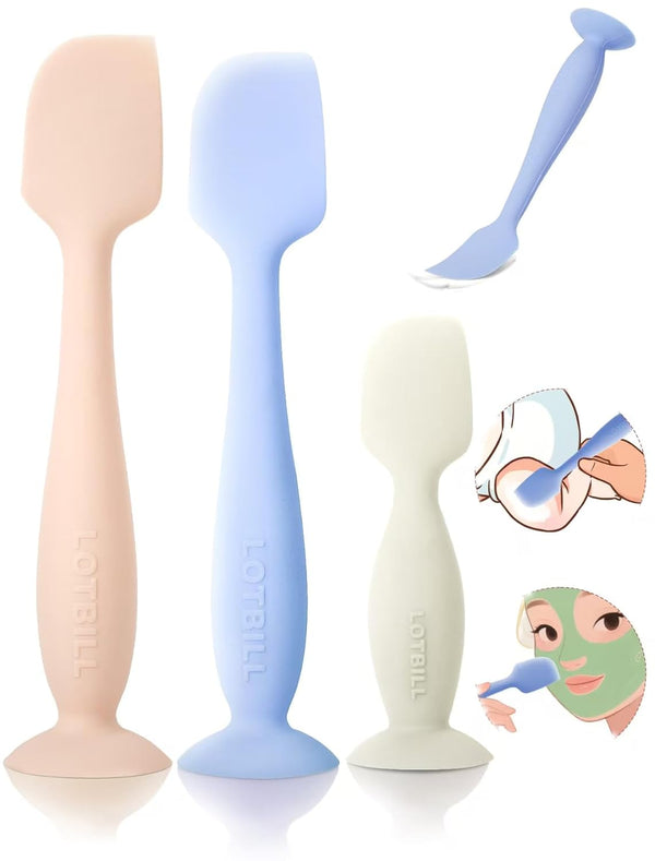 Diaper Cream Spatula, 3 Pack Butt Spatula Baby, Silicone Diaper Cream Applicator,