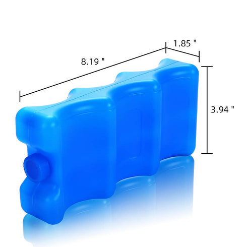 Packs Fresh1pcs Reusable Ice for Breastmilk Storage -Lunch Box and Breast Pump BagFits Around Breastmilk Baby Bottles
