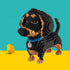 Ulanlan Adult Building Sets, Dog Animal Building Toy, Micro Brick Building Block Dog Model to Build, Best Gift for Dog