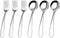 Stainless Steel Child Toddler Flatware Set, 6 Pieces Kids Fork and Spoon, Mirror Polished for Lunch Supplies