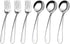 Stainless Steel Child Toddler Flatware Set, 6 Pieces Kids Fork and Spoon, Mirror Polished for Lunch Supplies