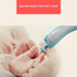 Rabbfay Trimmer, 6 Electric Baby Nail File Safe Infant Nail Filer with Light, Battery of Newborn Nails Care Clippers