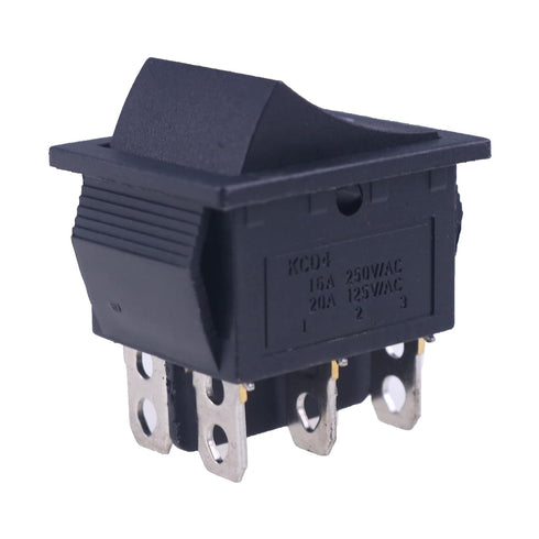 00801-1775 008011775 00801-0923 6 Pin Shifter Rocker Switch - Compatible with Power Fisher Wheels Ride-Ons
