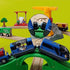 Battery Operated Train for Wooden Track Set Toys, Magnetic Couplings City Vehicle for Toddlers 3-5 Years (Without