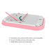 Baby Bottle Drying Rack Dryer Space Saving Travel Holder for Pump Cup Accessories(Pink)