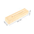 Totority Delicate Wooden Pregnancy Test Box with Lid for Announcement Keepsake Storage Case Elegant Lidded Family