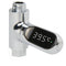 VBSNKLOI LED Shower Thermometer, Shower Thermometer LED Display Baby Bath Water Meter 360
