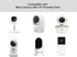 SUTINE 1/4 17" Baby Monitor Mount for Nanit Pro Smart Baby Monitor & Flex Stand, Also for Cameras with Screw Mount