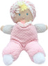 Soft Baby Doll - Cuddly and Soft - Perfect First Doll for Infants and Toddlers - Cute Pink and White Outfit - Nontoxic