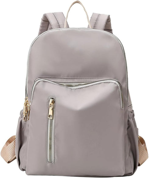 ELEOUTI Diaper Bag Backpack with Insulated Bottle Pouch and Stroller Straps for Moms,