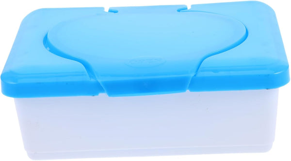 Unomor Compact Refillable Wipe Container Lightweight Diaper Wipe Holder with Lid for