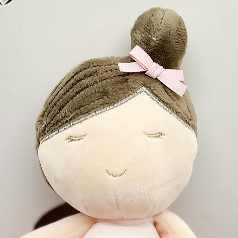 13.7" FLUFFYFUN Baby Doll Soft Ballerina Doll Plush (Girl)