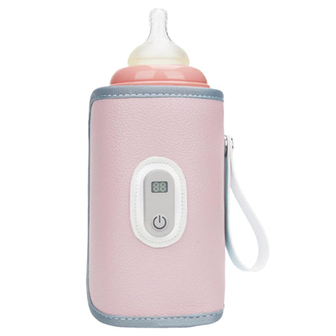 Genrico Milk Warmer For Functional Baby Sleeve Fast Warming, Portable, Modern, Baby Bottles With Screen, Digital Boy