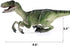 Gemini&Genius Velociraptor Dinosaur Toy for Kids, Raptor Action Figure, Dino Collection, Gifts, Room Decoration