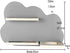 Magnetic Wall Shelf for toniebox - Space for 14 Figures, Wooden Design, Gray