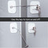 2 Pack Refrigerator Locks with Keys, White Fridge Lock for a Refrigerator