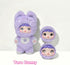 Mckkymi Nommi 1PC, (1 7 Plush Blind Box, Kawaii Cute Series Stuffed Blind Box Doll Kawaii Mystery Plush Toys